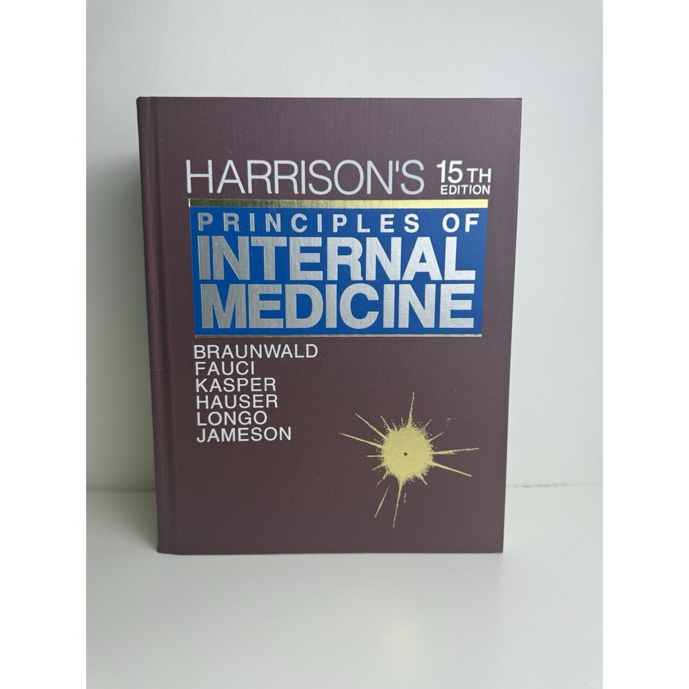 Harrison's Principles of Internal Medicine 15th Edition Braunwald Fauci